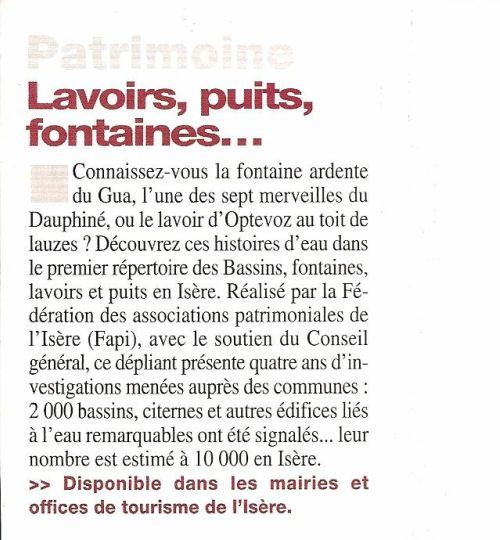 article isere actualite 95 2008