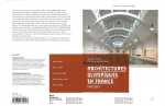 Architectures olympiques en France Couv 1 et 2