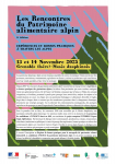 Rencontres 2025 patrimoine alimentaire alpin