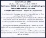 conf Uriage à Seyssinet 6juin2025